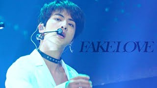 4K FAKE LOVE 181128 AAA 방탄소년단 석진 직캠 BTS CHOCKER Jin focus fancam [upl. by Lerraj]