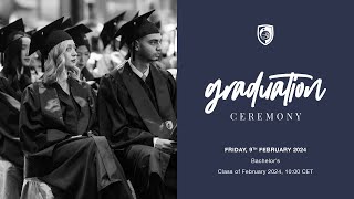 Glion Graduation Ceremony  Bachelors 9th of February 2024 [upl. by Otila710]