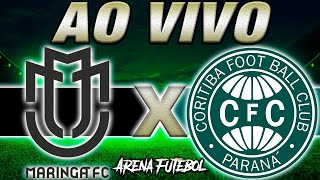 MARINGÁ x CORITIBA AO VIVO Semifinal Campeonato Paranaense  Narração [upl. by Fronniah]