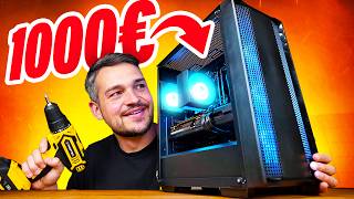 Wir BAUEN amp TESTEN den 1000€ GAMING PC 2024 [upl. by Esilana]