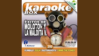 Rastamandita Karaoke Version [upl. by Neumann]