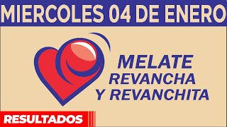 Resultado del sorteo de Melate Revancha y Revanchita del Miércoles 4 de Enero de del 2023 [upl. by Shela]