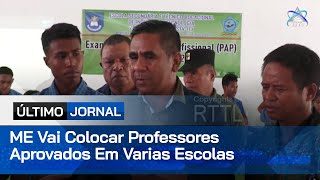 ME Vai Colocar Professores Aprovados Em Varias Escolas Secundarias [upl. by Heisel]