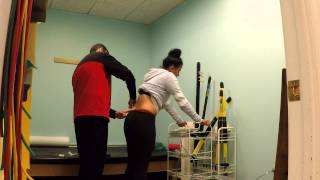 Sacroiliac Joint Dysfunction and Laxity 3 of 4  Functional Taping [upl. by Nytsyrk]