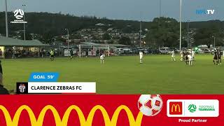 McDonalds NPL Tasmania Round 4 Clarence Zebras v Glenorchy Knights Goal Highlights [upl. by Boucher]