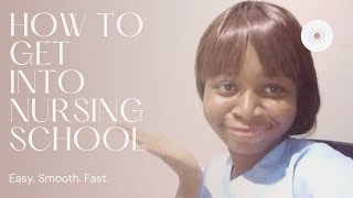 HOW TO GET INTO NURSING SCHOOL IN NIGERIA [upl. by Nadeen]