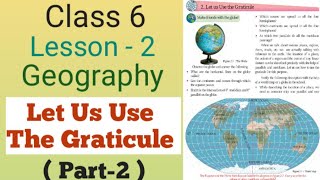 Class 6  Geography  Lesson 2  Let Use the Graticule  Maharashtra Board Part2 [upl. by Eikceb]