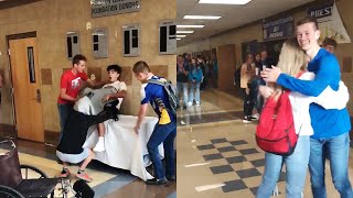 VERY interesting High School Prom Proposal  WooGlobe Funnies [upl. by Boony]