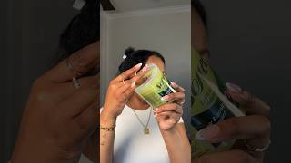 The secret to hair growth Greasing my scalp after 10 years 😳 naturalhair hairgrowthtips [upl. by Nnylecoj]