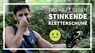 Stinkende Kletterschuhe Was tun  Einfach Klettern [upl. by Ennyrb]