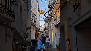 🌺 Evening Walk through Beautiful MARBELLA 🇪🇦 travel spain world [upl. by Fawne]