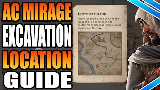 Where To Find The Excavation Site For Finding Missing Brother In Assassins Creed AC Mirage [upl. by Martyn]