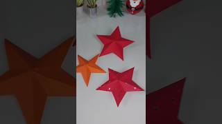 ⭐easy simple star ഉണ്ടാക്കാം ⭐ diyartviralshorts [upl. by Eedak]