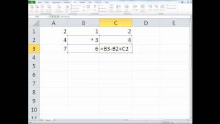 Absolute vs Relative Addressing in Excel [upl. by Lanuk]