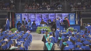 Pitt Community College holds graduation ceremony [upl. by Euqinomahs8]