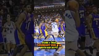 Kobe vs Tmac 🔥 He really broke Kobes ankles 😱 nba basketball shorts [upl. by Centeno999]