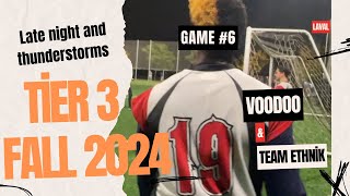 Playing during a thunderstorm Flag Plus Football  Fall 2024Road to Pro ep 14 [upl. by Alleiram]