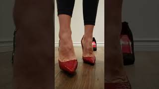 1 2 or 3 High Heels Try On [upl. by Damiani]