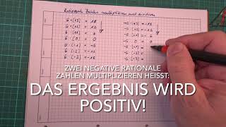 Rationale Zahlen multiplizieren und dividieren [upl. by Cadel]