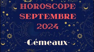 Horoscope Gémeaux Septembre 2024 par décan [upl. by Suzan517]