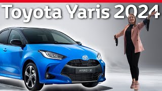 Toyota Yaris Facelift 2024  Alle Neuerungen des beliebten Kleinwagens [upl. by Terryn912]