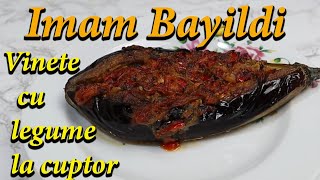 Vinete cu Legume la Cuptor  Imam Bayildi  reteta de post vegan [upl. by Draned]