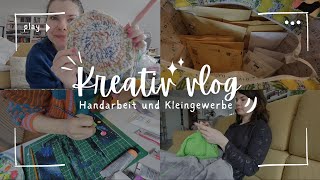 Etsy Bestellungen verpacken Neues Strickprojekt und Bandanas häkeln  Kreativ Vlog [upl. by Namlas]