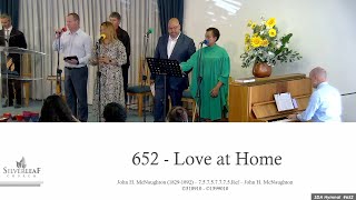 Love at Home  652 SDA Hymnal [upl. by Leif]