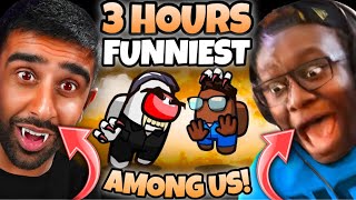 3 HOURS OF “FUNNIEST” SIDEMEN AMONG US [upl. by Mcgraw515]