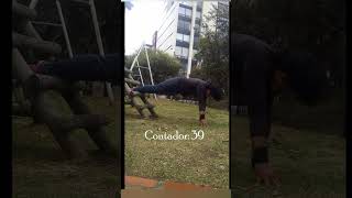 59 Flexiones DECLINADAS x 100 días calistenia calisthenics motivacion shorts fitness workout [upl. by Graubert]