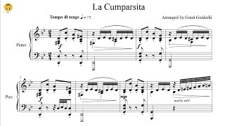 La Cumparsita by Gerardo Matos Rodríguez Piano SoloSheets [upl. by Tatiana]