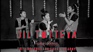 Dil tutteya  Jasminsandals  Dance choreography  Shivi Dance Studio dancevideo diltuttya [upl. by Ahsuatan]