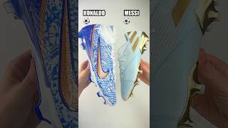 Ronaldo or Messi 🇵🇹🇦🇷 footballboots soccercleats cleats ronaldo messi [upl. by Arolf]