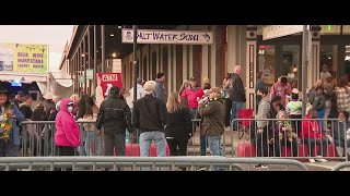 Mardi Gras celebrations underway in Galveston Texas [upl. by Jan]