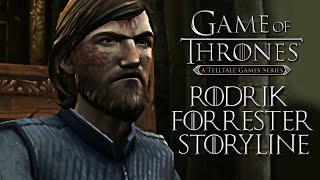 Game of Thrones TellTale Rodrik Forrester Storyline [upl. by Ehcadroj71]