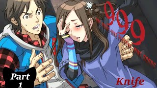 Zero Escape The Nonary Games 999 1 Knife English 100 Walkthrough No Commentary All Endings [upl. by Hindu]