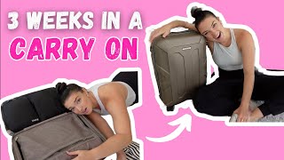 PACK WITH ME FOR EUROPE CARRY ON ONLY  the most realistic packing vlog [upl. by Jaime40]