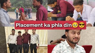 First day of placement🥹🚩😎all selected✅ Deen Dayal Upadhyaya Gorakhpur University Gorakhpur [upl. by Reehsab]