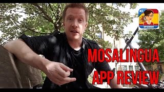 Mosalingua App Review  Language Learning On The Go [upl. by Nylrehc106]