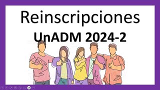 👀📣Resinscripciones UnADM 20242👌✅ [upl. by Geirk]