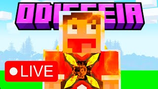 ULTIMAS LIVE UPANDO A ARMADURA DO DRACONIC  Minecraft Odisseia [upl. by Harras130]