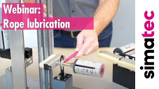 Rope lubrication webinar [upl. by Euphemia]