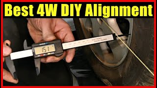 The Most Accurate DIY 4W Alignment [upl. by Jenkel]