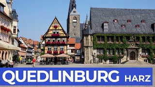 Quedlinburg im Harz  Warum man diese Fachwerkstadt sehen muss [upl. by Naujal]