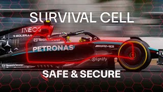 Protecting Drivers During the Biggest Crashes F1 Survival Cells  Safe and Secure X Crowdstrike [upl. by Beret]