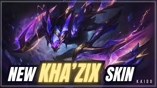 Crystalis Indomitus KhaZix Skin is BEAUTIFUL  Kaido [upl. by Anniahs]