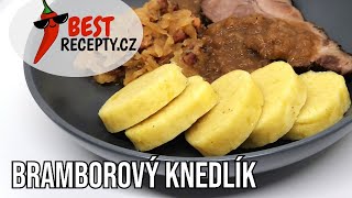 Jednoduchý bramborový knedlík [upl. by Aicad]