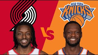 Portland Trail Blazers vs New York Knicks  NBA Best Bets Picks and Predictions For 19 [upl. by Suiremed590]