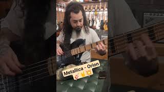 Metallica  Orion Bass Cover [upl. by Ellinnet]