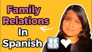 Spanish Family Relations Native Speakers Discuss in the Past Tense 👨‍👩‍👧‍👦 [upl. by Gelasias]